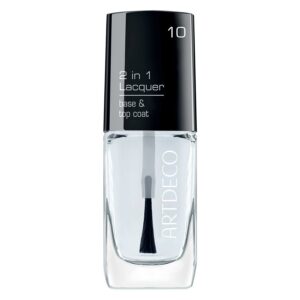 Artdeco 2 In 1 Lacquer Base & Top Coat 10ml