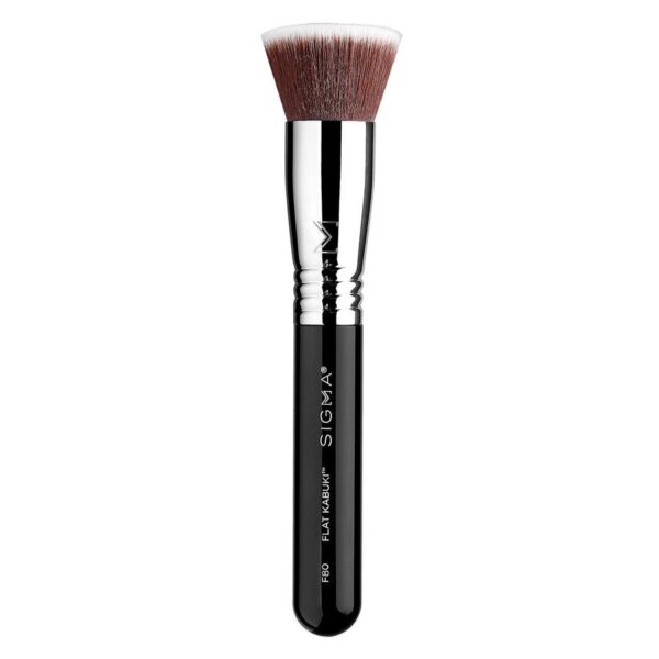 Sigma F80 Flat Kabuki™ Brush Chrome