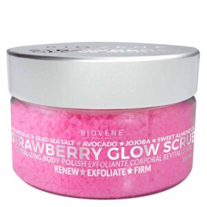 Biovène Strawberry Glow Scrub Revitalizing Body Polish 200g