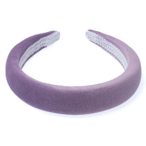 DARK Velvet Hair Band Broad Lavendel