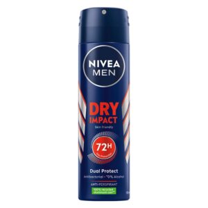 NIVEA Men Deodorant Dry Impact Spray 150ml