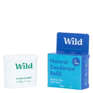 Wild Fresh Cotton & Sea Salt Deodorant Refill 40g