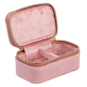 DARK  Velvet Jewellery Box Micro Sparkled Rose