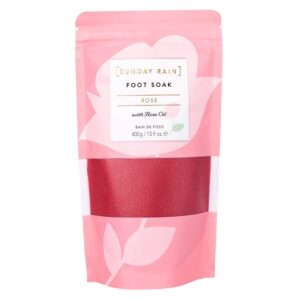 Sunday Rain Foot Soak Rose 400g