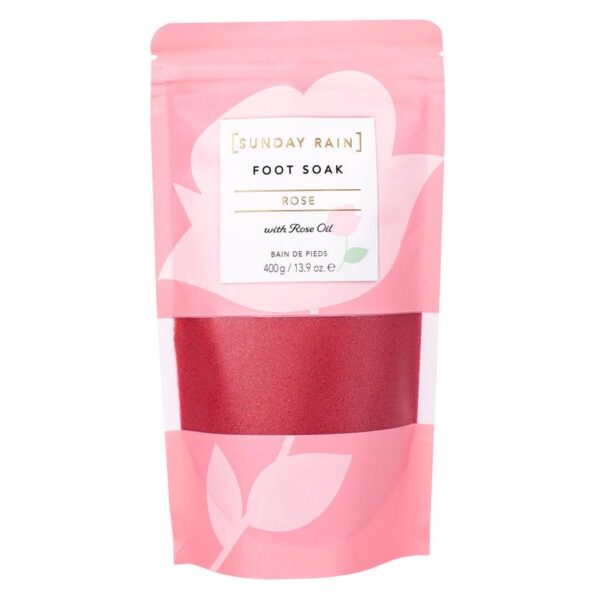 Sunday Rain Foot Soak Rose 400g