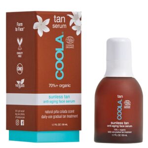 Coola Organic Sunless Tan Anti-Age Face Serum 50ml