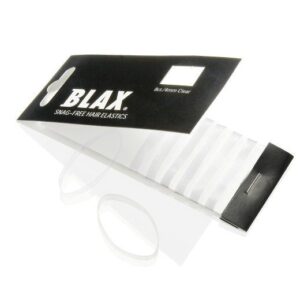 Blax Snag Free Hair Elastics Transparent 8pcs