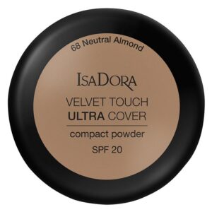 IsaDora Velvet Touch Ultra Cover Compact Powder SPF20 68 Neutral