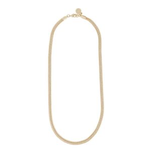 Snö Of Sweden Dublin Small Necklace Plain Gold 45cm