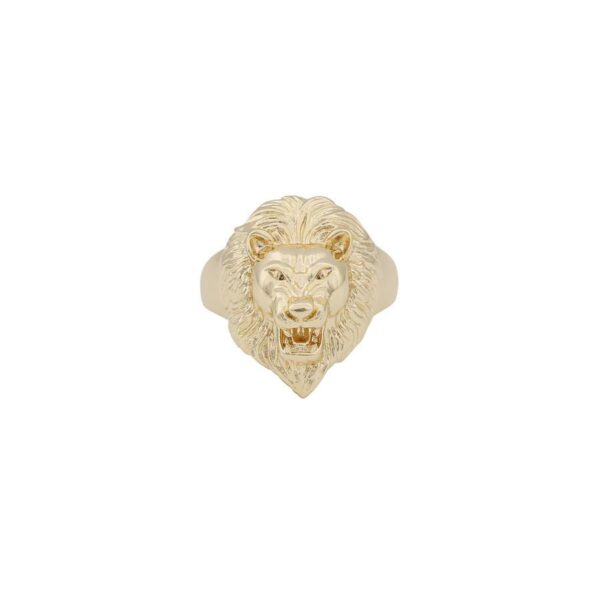 Snö Of Sweden Oz Lion Ring Plain Gold M