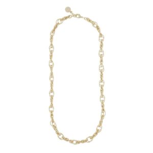 Snö Of Sweden Sevilla Necklace Plain Gold 45cm