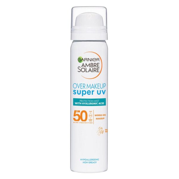 Garnier Ambre Solaire Super UV Over Makeup Mist With Hyaluronic A