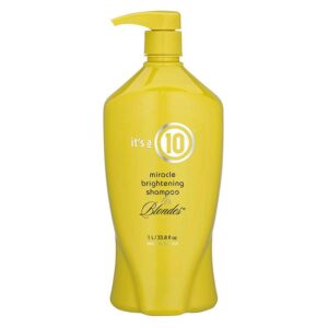 It&apos;s a 10 Miracle Brightening Shampoo For Blondes 1000ml