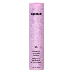 Amika 3D Volume & Thickening Shampoo 275ml