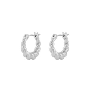 Snö Of Sweden Lydia Ring Earring Plain Silver 15mm