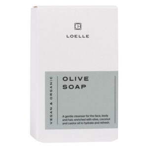 Loelle Organic Skincare Moroccan Olive Soap Bar 75g