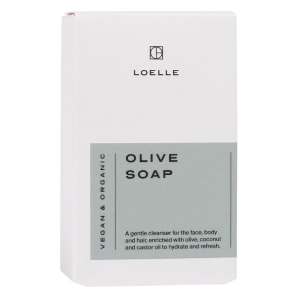 Loelle Organic Skincare Moroccan Olive Soap Bar 75g