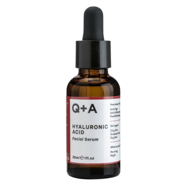 Q+A Hyaluronic Acid Facial Serum 30ml