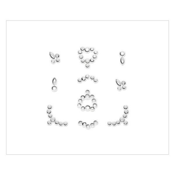 Essence 3D Nail Jewels 02 Mirror Universe 10pcs