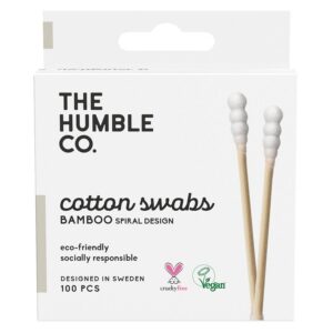 The Humble Co Humble Natural Spiral Cotton Swabs White 100pcs