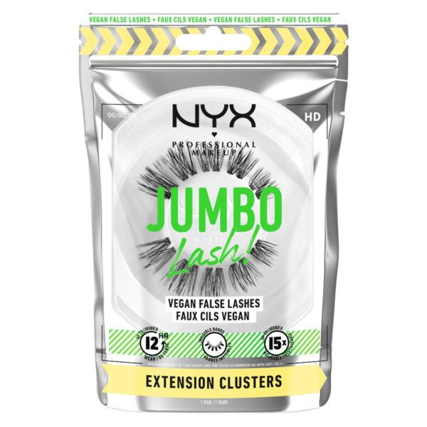 NYX Professional Makeup Jumbo Lash! Vegan False Lashes 01 Extensi