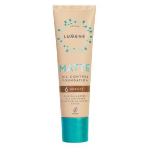 Lumene Matte Oil-Control Foundation 6 Bronze 30ml