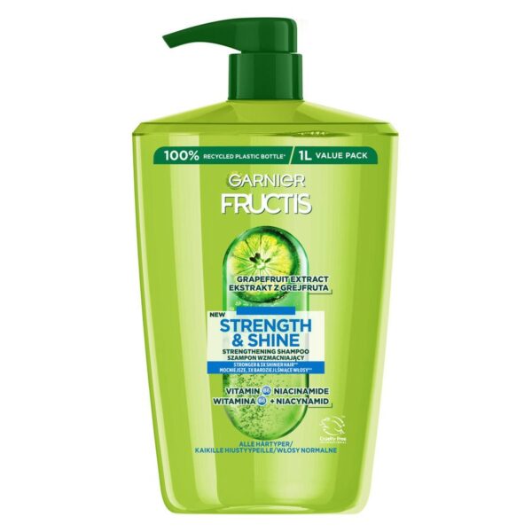 Garnier Fructis Strength & Shine Shampoo 1000ml