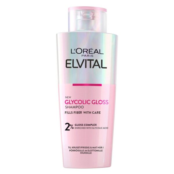 L&apos;Oréal Paris Elvital Glycolic Gloss Shine Shampoo 200ml