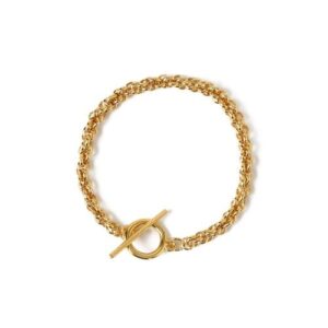 Rope Chain T Bar Bracelet