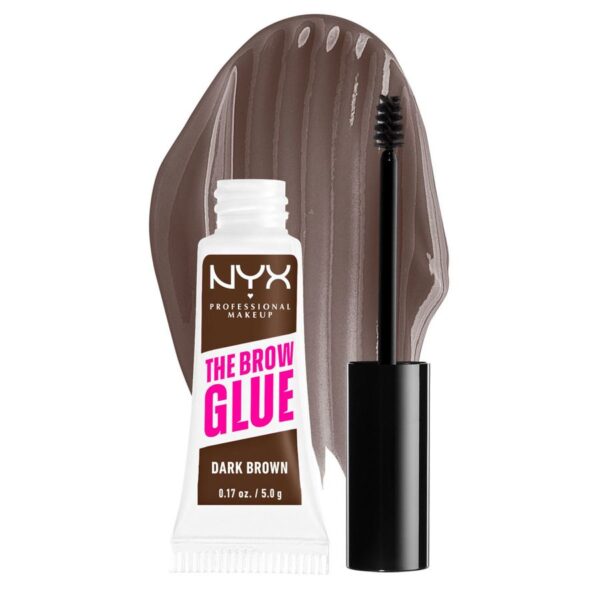 NYX Professional Makeup The Brow Glue Instant Styler 04 Dark Brow