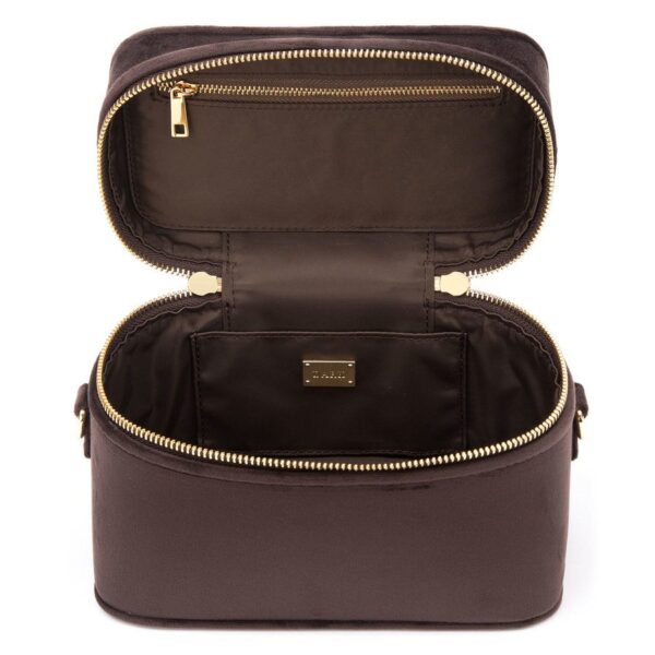 DARK Vanity Bag Small Chocolate Brown