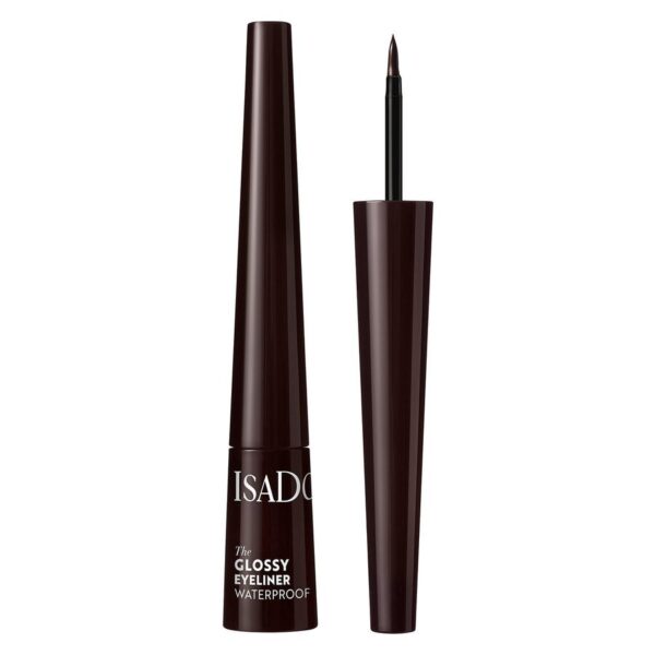 IsaDora Glossy Eyeliner Waterproof 42 Dark Brown 2