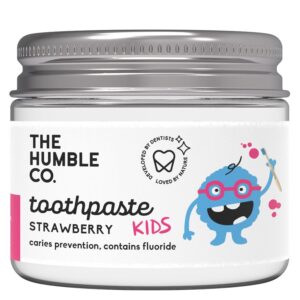 The Humble Co Humble Natural Toothpaste In Jar Kids Strawberry 50