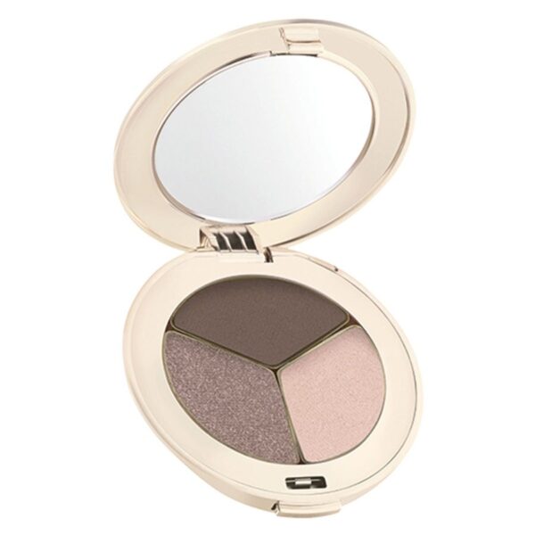 Jane Iredale PurePressed Triple Eye Shadow Brown Sugar 2