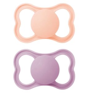 MAM Air Silicone Pacifier Pink 6-16m 2pcs