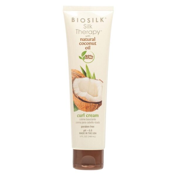 Biosilk Silk Therapy Coconut Oil Curl Cream 148ml