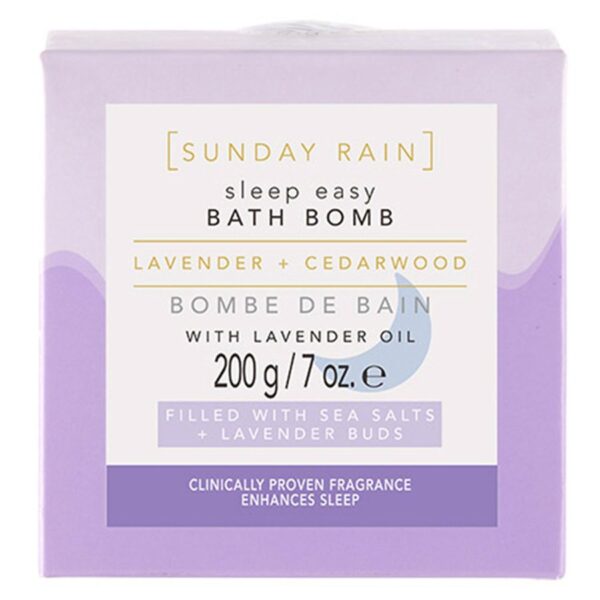 Sunday Rain Sleep Easy Bath Bomb 200g