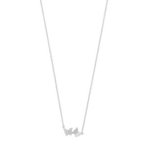 Snö Of Sweden Vega Necklace Silver/Clear