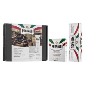 Proraso Classic Shaving Duo Pack Sensitiv Skin With Green Tea & O