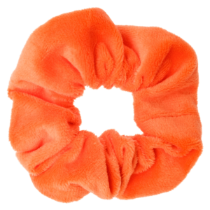 DARK Velvet Scrunchie Orange