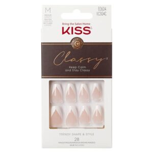 KISS Classy Nails Silk Dress 28pcs