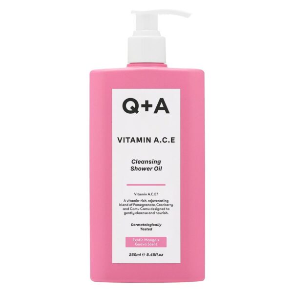 Q+A Vitamin A.C.E Shower Oil 250ml