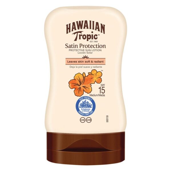 Hawaiian Tropic Satin Protection Sun Lotion SPF15 100ml