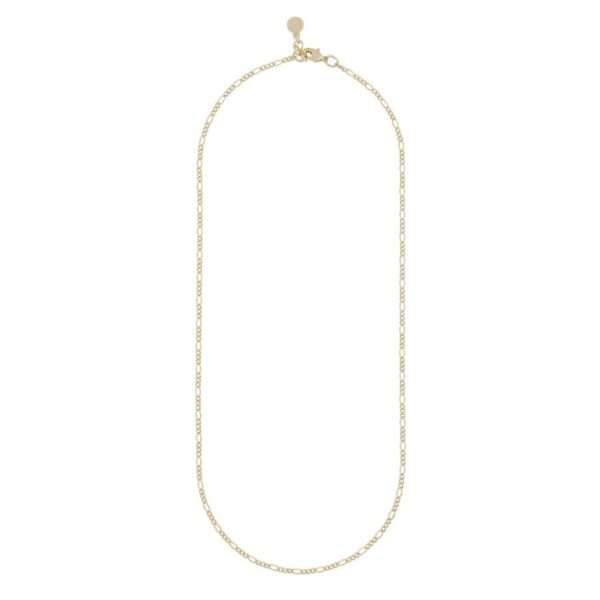 Snö Of Sweden Kansas Mini Necklace Plain Gold 42cm