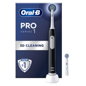 Oral-B Pro1 Black With Extra Brush Head