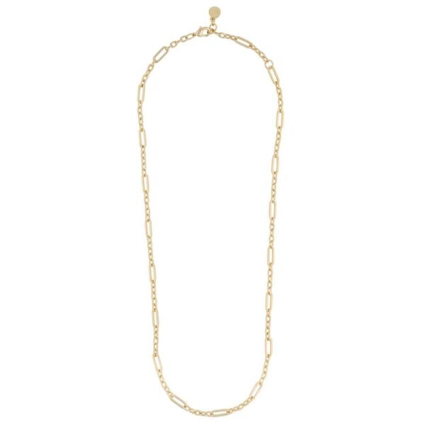 Snö Of Sweden Rome Necklace Plain Gold 45cm