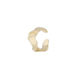 Snö Of Sweden Malibu Cuff Earring Plain Gold