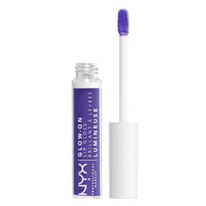 NYX Professional Makeup Glow-On Lip Gloss Violent Violet 7