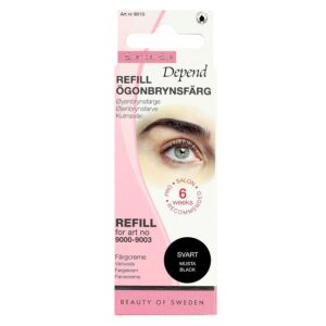 Depend Eyebrow Colour Refill Black