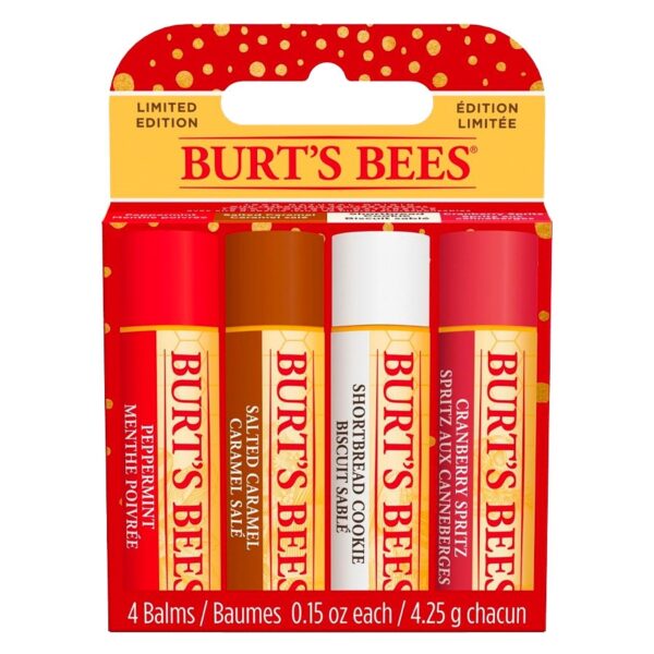 Burt&apos;s Bees Festive Fix Holiday Lip Balm 4x4